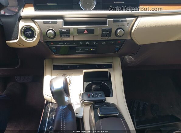 JTHBW1GG7H2140755 2017 LEXUS ES 300H Белый Вид панели приборов