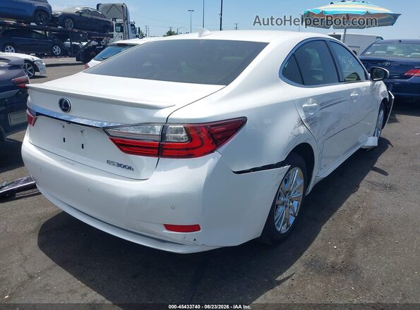 JTHBW1GG7H2140755 2017 LEXUS ES 300H Белый Задняя правая четверть