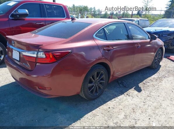 JTHBW1GG8H2142238 2017 LEXUS ES 300H Red Tył prawy