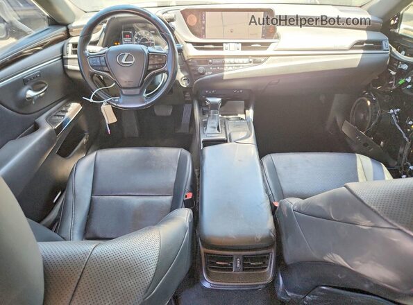 JTHBZ1B1XK2004590 2019 LEXUS ES Black Вид панелі приладів