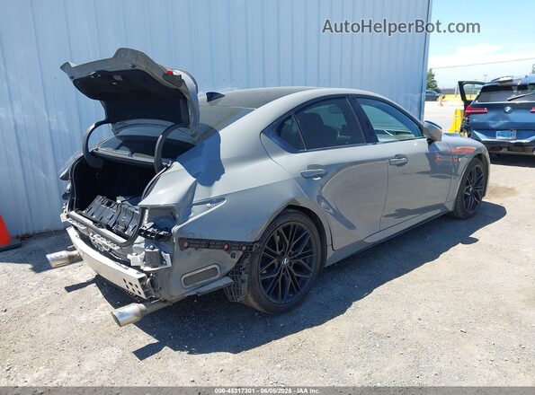 JTHBZ1B24P5062919 2023 LEXUS IS 350 Серый Задняя правая четверть