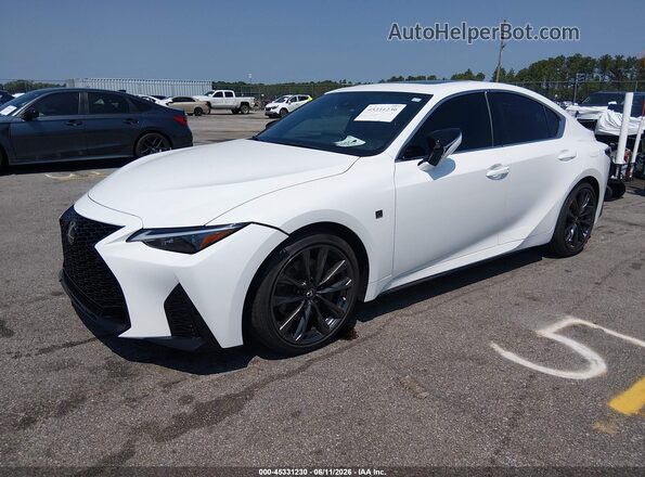 JTHBZ1B27S5089489 2025 LEXUS IS 350 White Front left