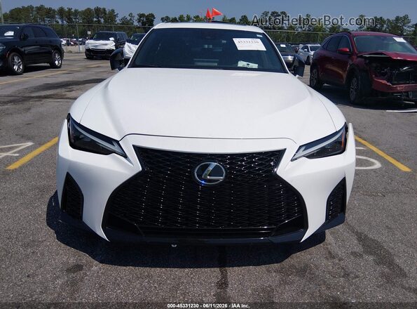 JTHBZ1B27S5089489 2025 LEXUS IS 350 White Front view