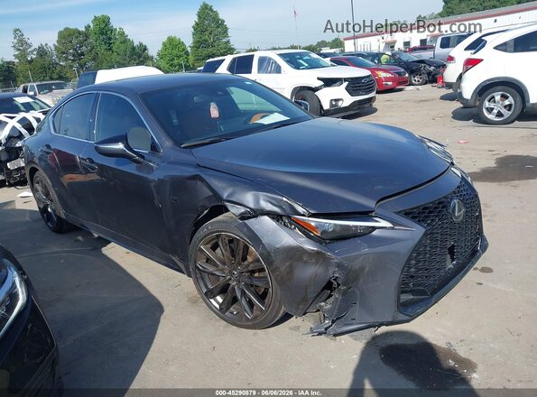JTHBZ1B28S5083023 2025 LEXUS IS 350 Gray Սալոնի հետևի տեսք