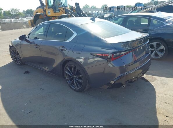 JTHBZ1B28S5083023 2025 LEXUS IS 350 Gray Հետևի ձախ