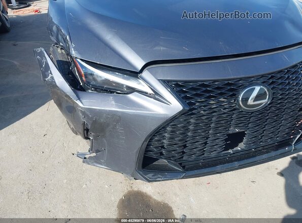 JTHBZ1B28S5083023 2025 LEXUS IS 350 Gray Դիմացի տեսք