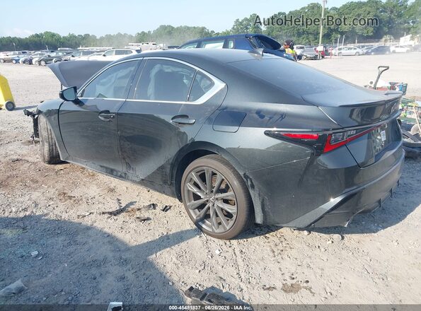 JTHBZ1B28S5088903 2025 LEXUS IS 350 Черный Задняя левая четверть