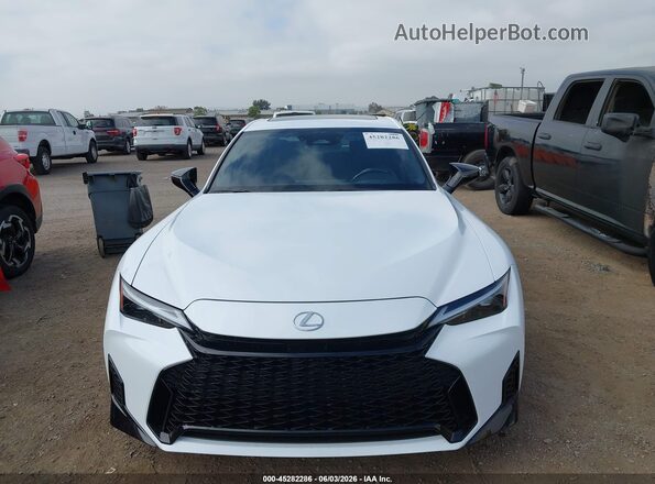 JTHBZ1B28T5096713 2026 LEXUS IS 350 White Вид щитка приладів