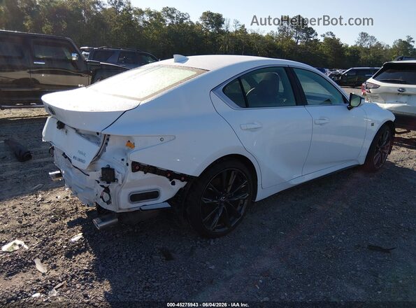 JTHBZ1B2XR5079744 2024 LEXUS IS 350 White Հետևի աջ