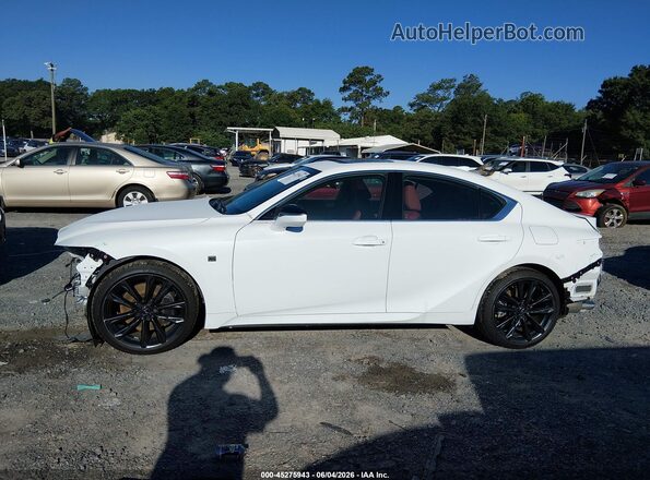 JTHBZ1B2XR5079744 2024 LEXUS IS 350 White Սալոնի 360 աստիճան տեսք