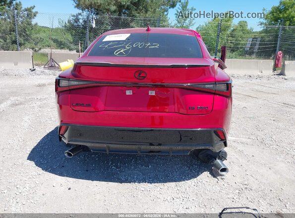 JTHBZ1B2XS5084447 2025 LEXUS IS 350 Red 