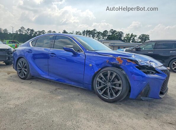 JTHBZ1B2XS5092189 2025 LEXUS IS Синий Передняя правая четверть