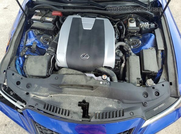 JTHBZ1B2XS5092189 2025 LEXUS IS Синий Вид задней части салона