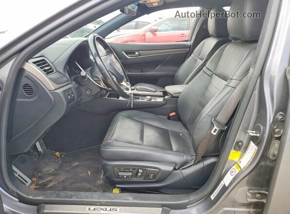 JTHBZ1BL0GA002720 2016 LEXUS GS Угольный Вид салона спереди
