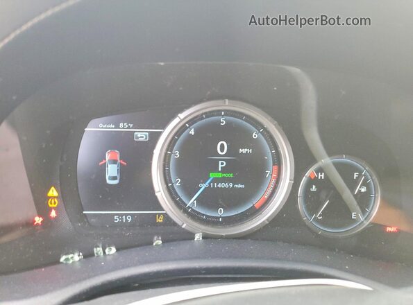 JTHBZ1BL0GA002720 2016 LEXUS GS Угольный Вид щитка приборов