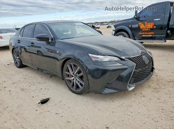 JTHBZ1BL0HA008695 2017 LEXUS GS Black Front right