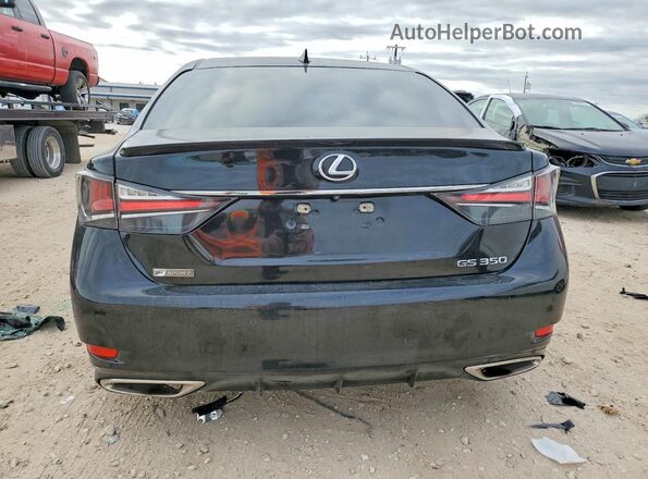 JTHBZ1BL0HA008695 2017 LEXUS GS Black Rear view