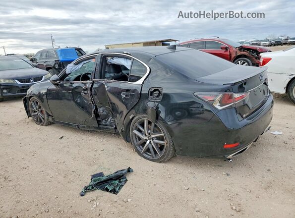 JTHBZ1BL0HA008695 2017 LEXUS GS Black Rear left