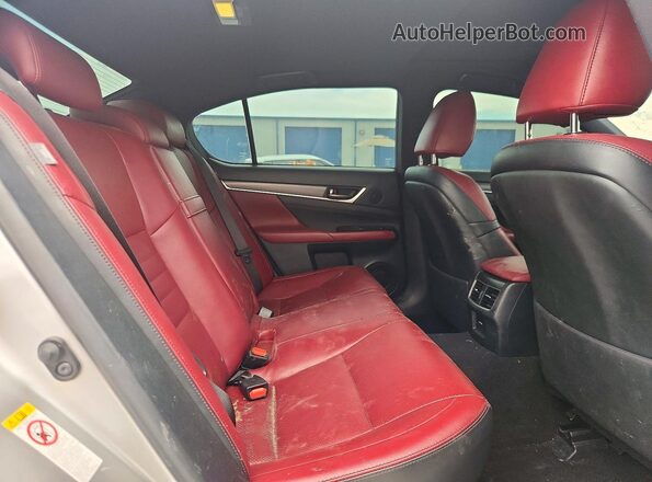JTHBZ1BL2GA001312 2016 LEXUS GS Purple Հետևի նստատեղերի տեսք