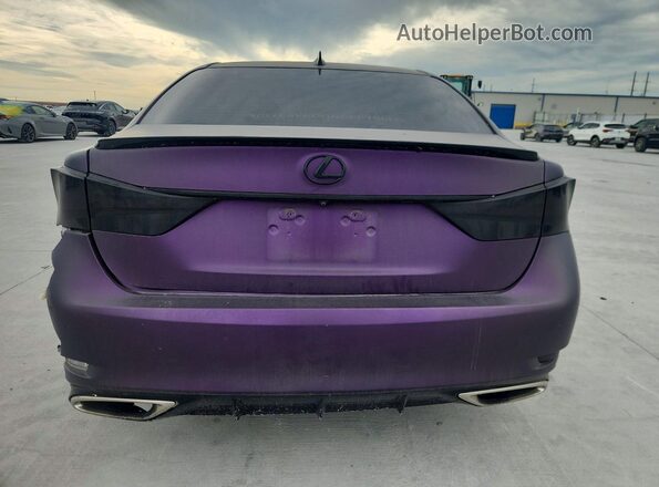JTHBZ1BL2GA001312 2016 LEXUS GS Purple Հետևի տեսք