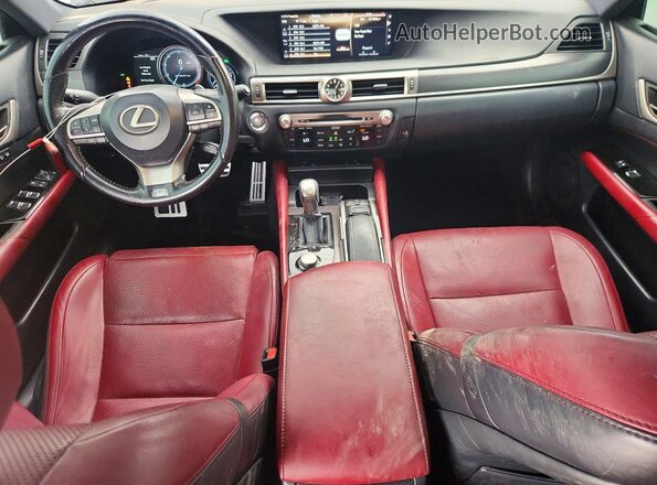 JTHBZ1BL2GA001312 2016 LEXUS GS Purple Առջևի վահանակի տեսք