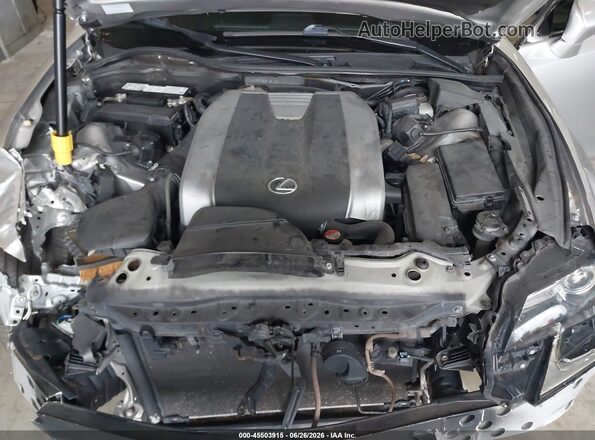 JTHBZ1BL2GA004601 2016 LEXUS GS 350 Silver Հետևի տեսք