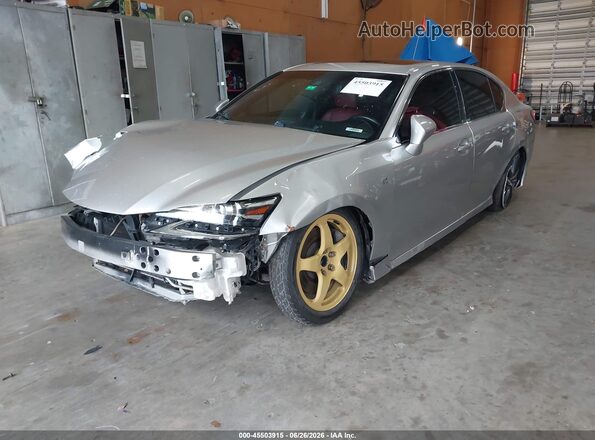 JTHBZ1BL2GA004601 2016 LEXUS GS 350 Silver Առջևի ձախ երեք քառորդ տեսարան