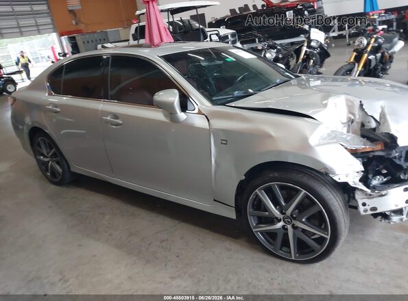 JTHBZ1BL2GA004601 2016 LEXUS GS 350 Silver Սալոնի հետևի տեսք