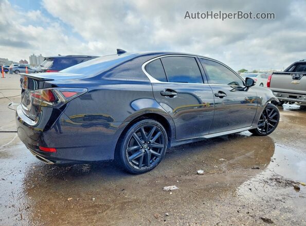 JTHBZ1BL2HA008293 2017 LEXUS GS Black უკანა მარჯვენა