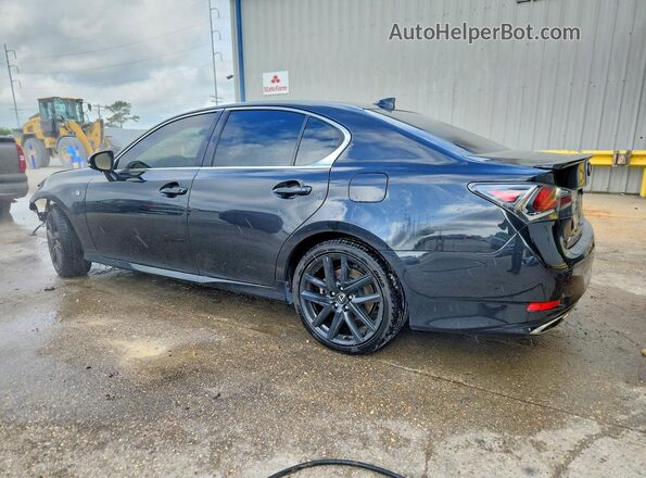 JTHBZ1BL2HA008293 2017 LEXUS GS Black უკანა მარცხენა
