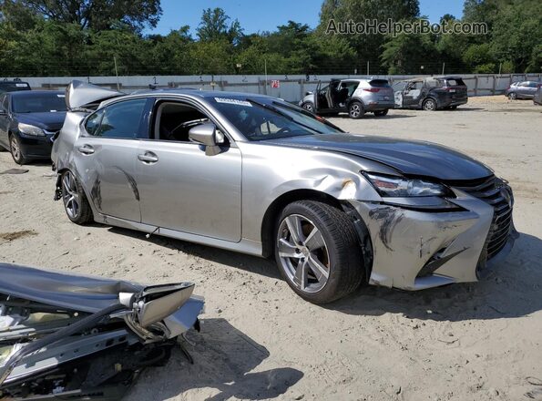 JTHBZ1BL2HA012229 2017 LEXUS GS Silver Առջևի աջ