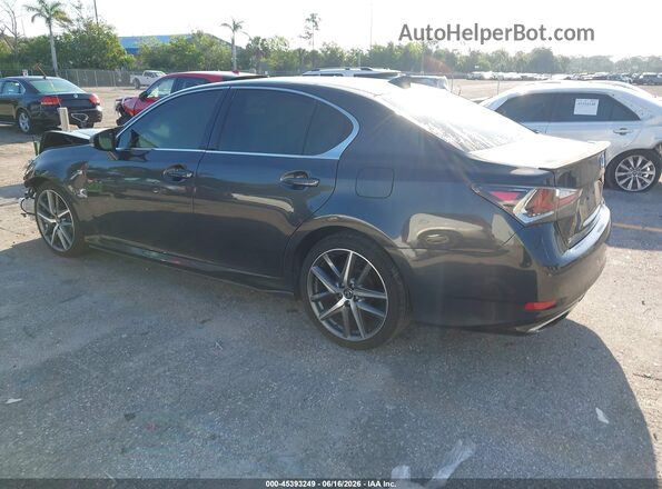 JTHBZ1BL5HA010331 2017 LEXUS GS 350 Gray Trasero izquierdo
