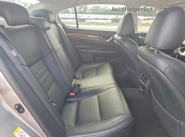 JTHBZ1BL6HA009110 2017 LEXUS GS Gray Rear seats view