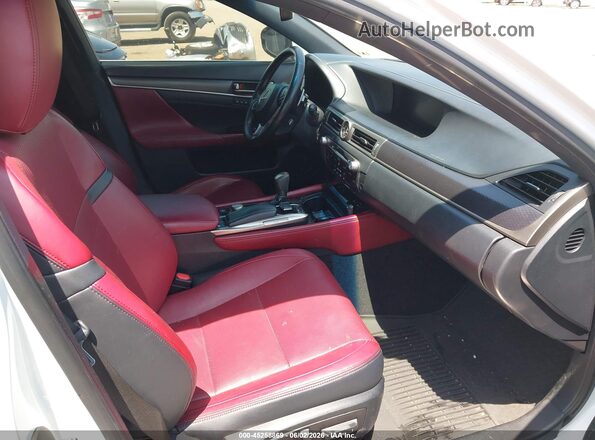 JTHBZ1BL6KA019031 2019 LEXUS GS 350 White Սալոնի դիմացի տեսք