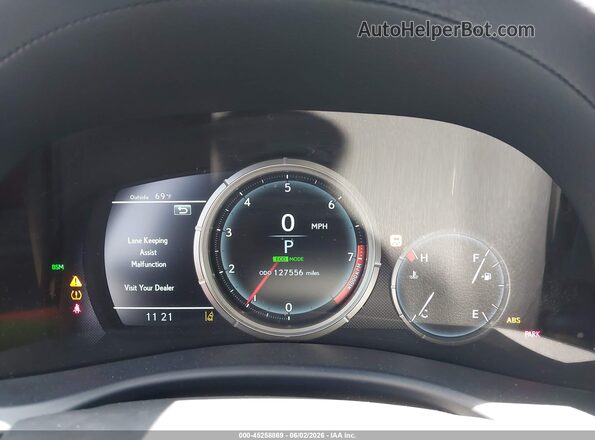 JTHBZ1BL6KA019031 2019 LEXUS GS 350 White Հետևի նստատեղերի տեսք