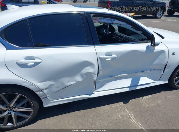 JTHBZ1BL7JA012877 2018 LEXUS GS 350 Белый Вид спереди