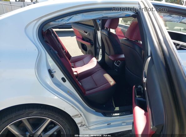JTHBZ1BL7JA012877 2018 LEXUS GS 350 Белый Вид наклейки с VIN-кодом