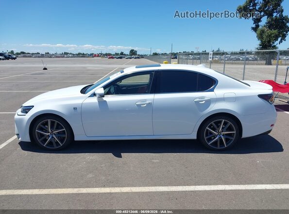 JTHBZ1BL7JA012877 2018 LEXUS GS 350 Белый Панорамный вид салона 360°