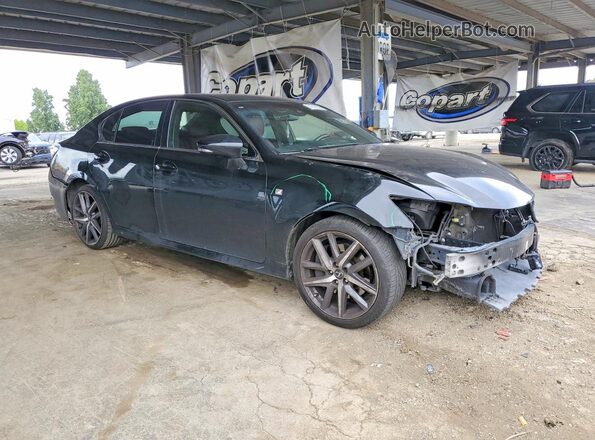 JTHBZ1BL7JA015617 2018 LEXUS GS Black Передня права чверть