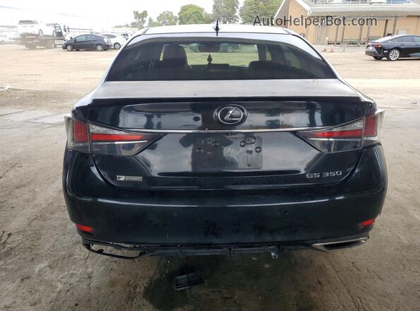 JTHBZ1BL7JA015617 2018 LEXUS GS Black Вид ззаду