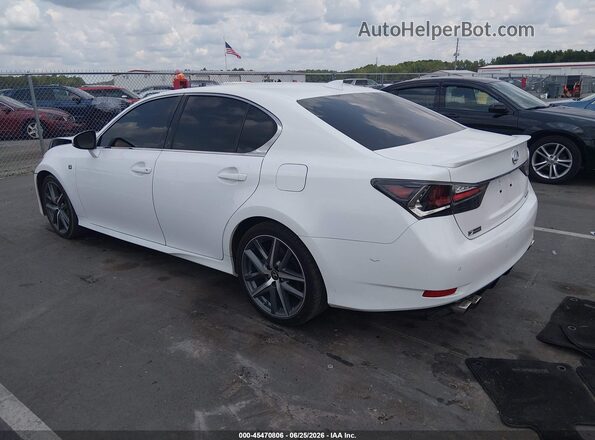 JTHBZ1BL8HA007987 2017 LEXUS GS 350 Белый Задняя левая четверть
