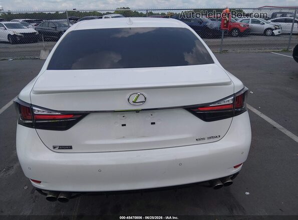 JTHBZ1BL8HA007987 2017 LEXUS GS 350 Белый 