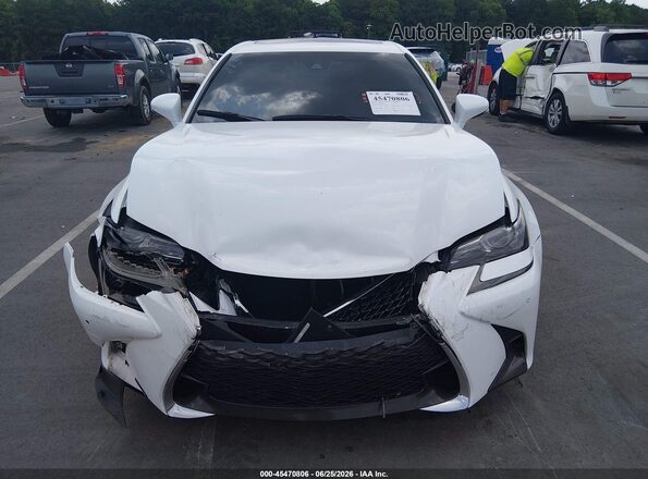JTHBZ1BL8HA007987 2017 LEXUS GS 350 Белый Вид щитка приборов