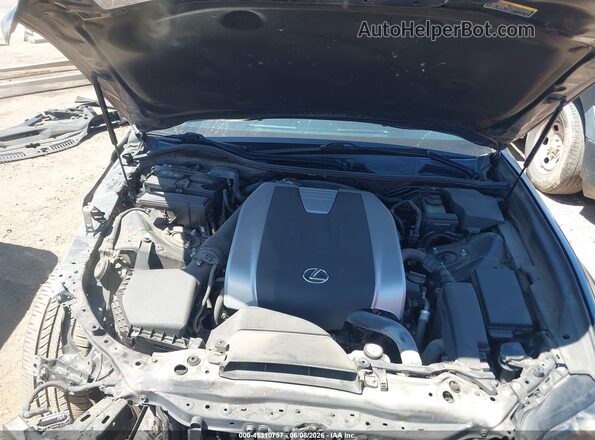 JTHBZ1BL8HA009688 2017 LEXUS GS 350 Black უკანა ხედი