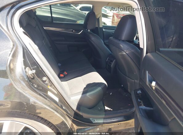 JTHBZ1BL8HA009688 2017 LEXUS GS 350 Black VIN კოდის სტიკერის ხედი