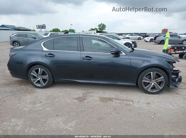 JTHBZ1BL8HA010811 2017 LEXUS GS 350 Черный Панорамный вид салона 360°