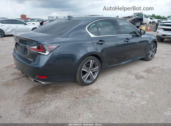 JTHBZ1BL8HA010811 2017 LEXUS GS 350 Черный Задняя правая четверть