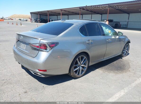 JTHBZ1BLXJA016275 2018 LEXUS GS 350 Серый Задняя правая четверть