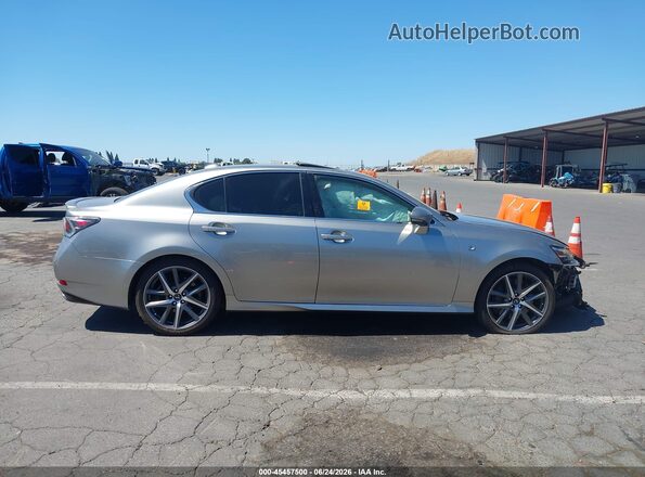 JTHBZ1BLXJA016275 2018 LEXUS GS 350 Серый Вид задней части салона