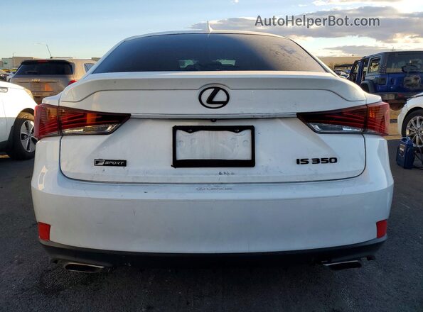 JTHBZ1D23K5035216 2019 LEXUS IS White Հետևի տեսք